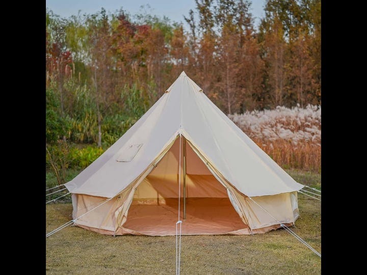 waldzimmer-canvas-bell-tent-with-stove-jack-and-zipped-removable-floor-beige-13ft13ft8-2ft-4-5-perso-1