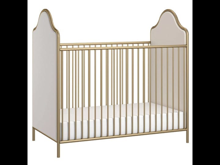 little-seeds-piper-upholstered-convertible-gold-metal-crib-1