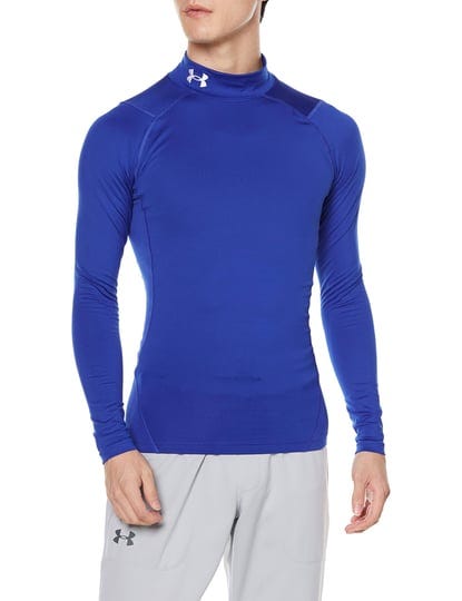 under-armour-mens-coldgear-armour-compression-mock-royal-l-1