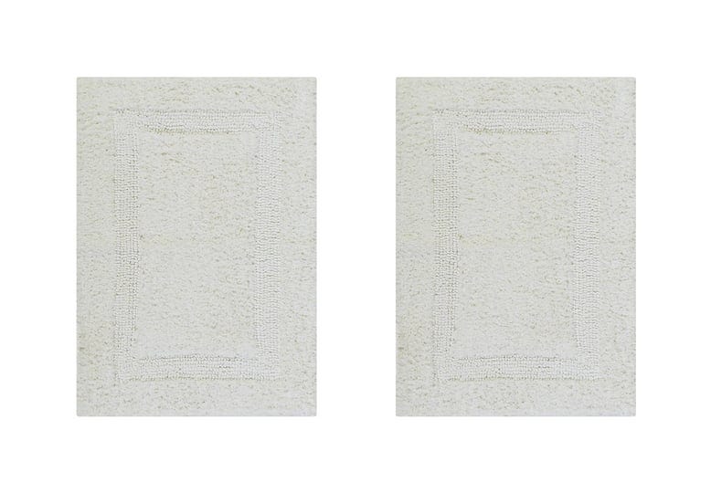 better-trends-lux-100-cotton-2-piece-bath-mat-rug-set-ivory-1