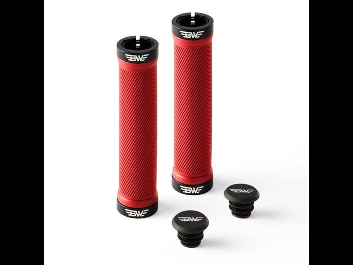 bw-chainline-grips-dual-lock-on-mtb-bike-handlebar-grips-red-1