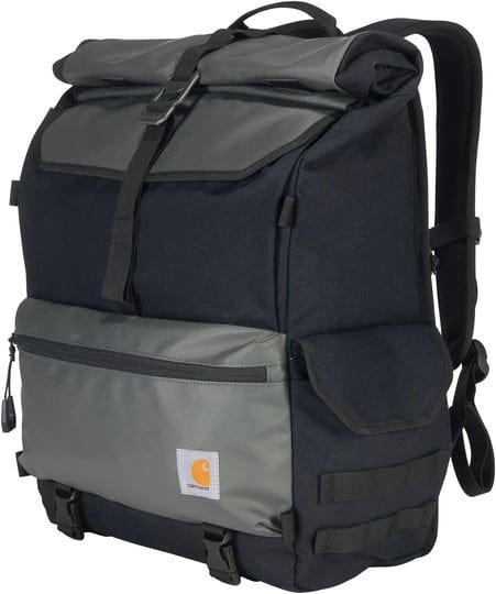 carhartt-40l-nylon-roll-top-backpack-black-1