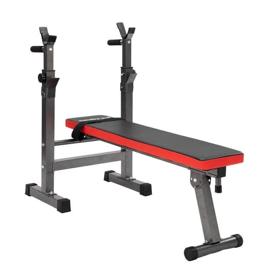 jaxpety-weight-bench-with-rack-home-gym-workout-adjustable-lifting-strength-folding-1