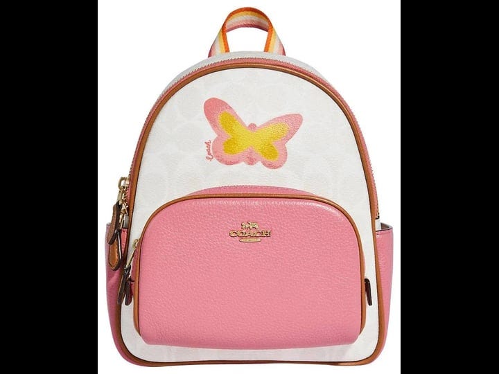 coach-bags-coach-mini-court-backpack-in-signature-canvas-with-butterfly-color-pink-white-size-os-bee-1