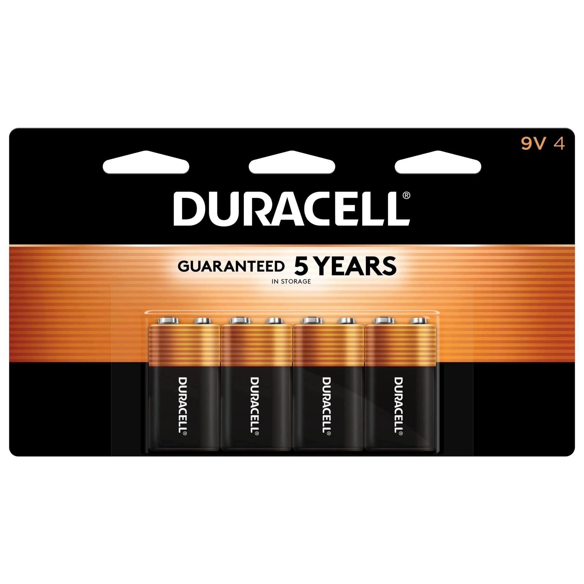 Duracell 9V Alkaline Batteries - Long Lasting and Dependable Power | Image