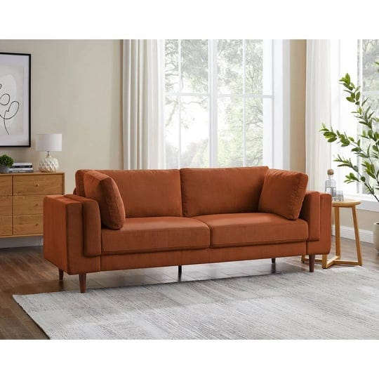 minimore-modern-style-85-square-arm-sofa-latitude-run-fabric-curry-corduroy-1