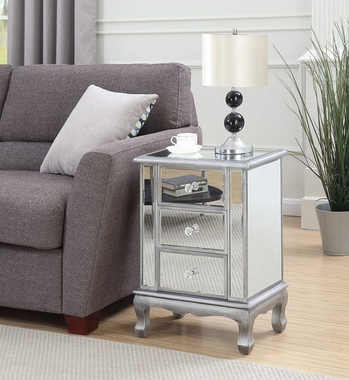 convenience-concepts-gold-coast-vineyard-3-drawer-mirrored-end-table-silver-1