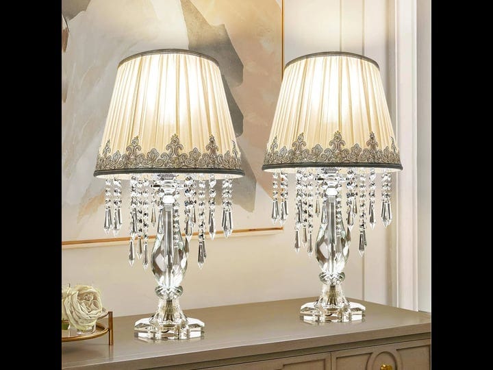 siljoy-elegant-bedside-crystal-table-lamp-set-of-2-dimmable-nightstand-lamp-with-white-ruched-fabric-1