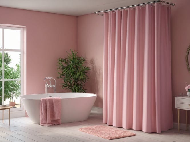 Pink-Shower-Curtain-1