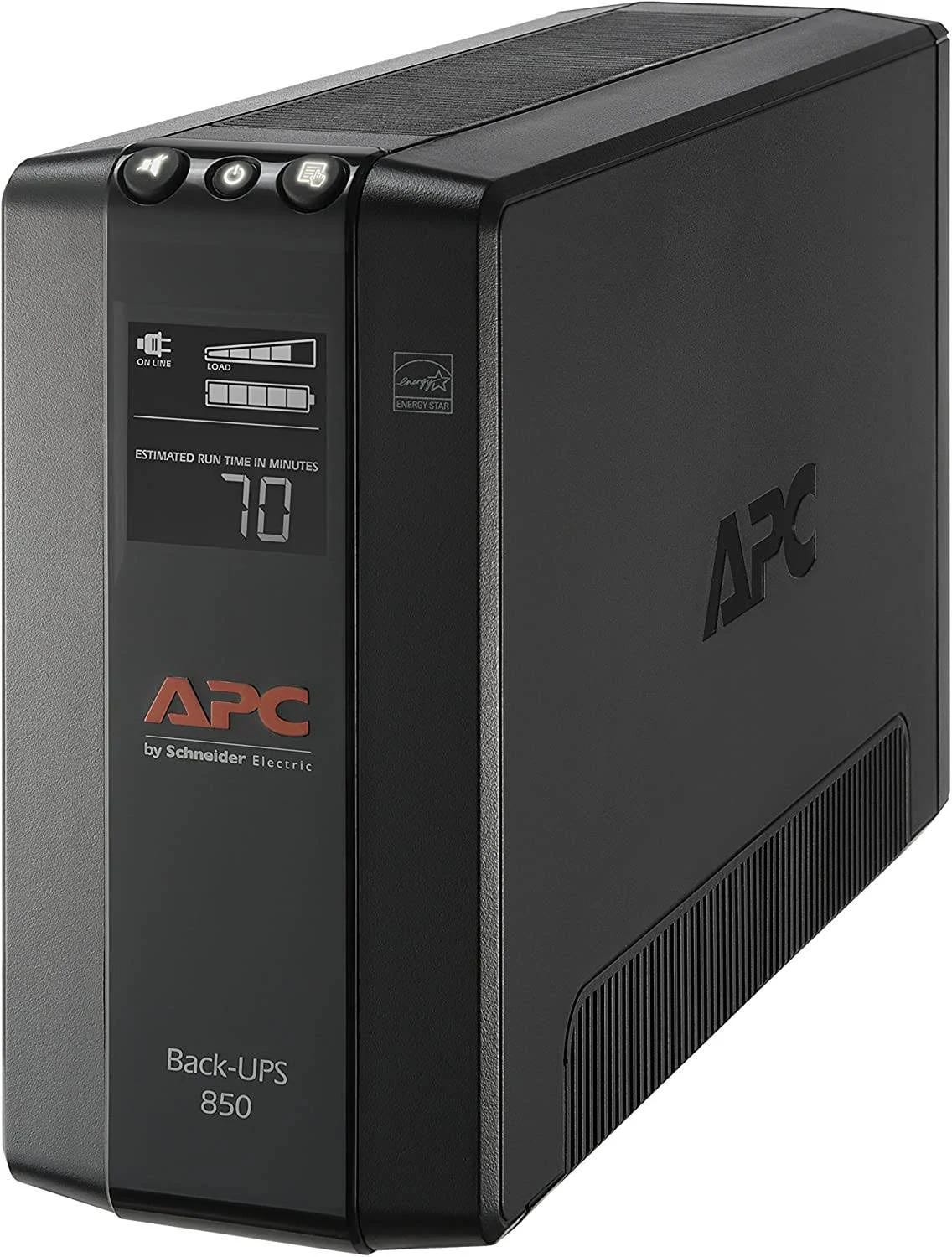 APC Back-UPS Pro 850VA Battery Back-Up System - Portable Surge Protector for Electronics | Image