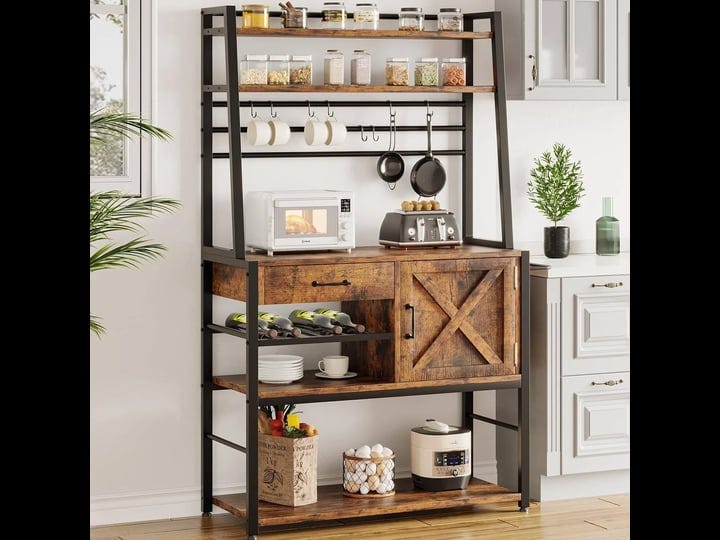 itaar-bakers-rack-coffee-bar-cabinet-farmhouse-microwave-stand-brown-1