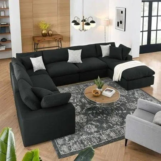 modway-commix-down-filled-overstuffed-7-piece-sectional-sofa-in-black-1