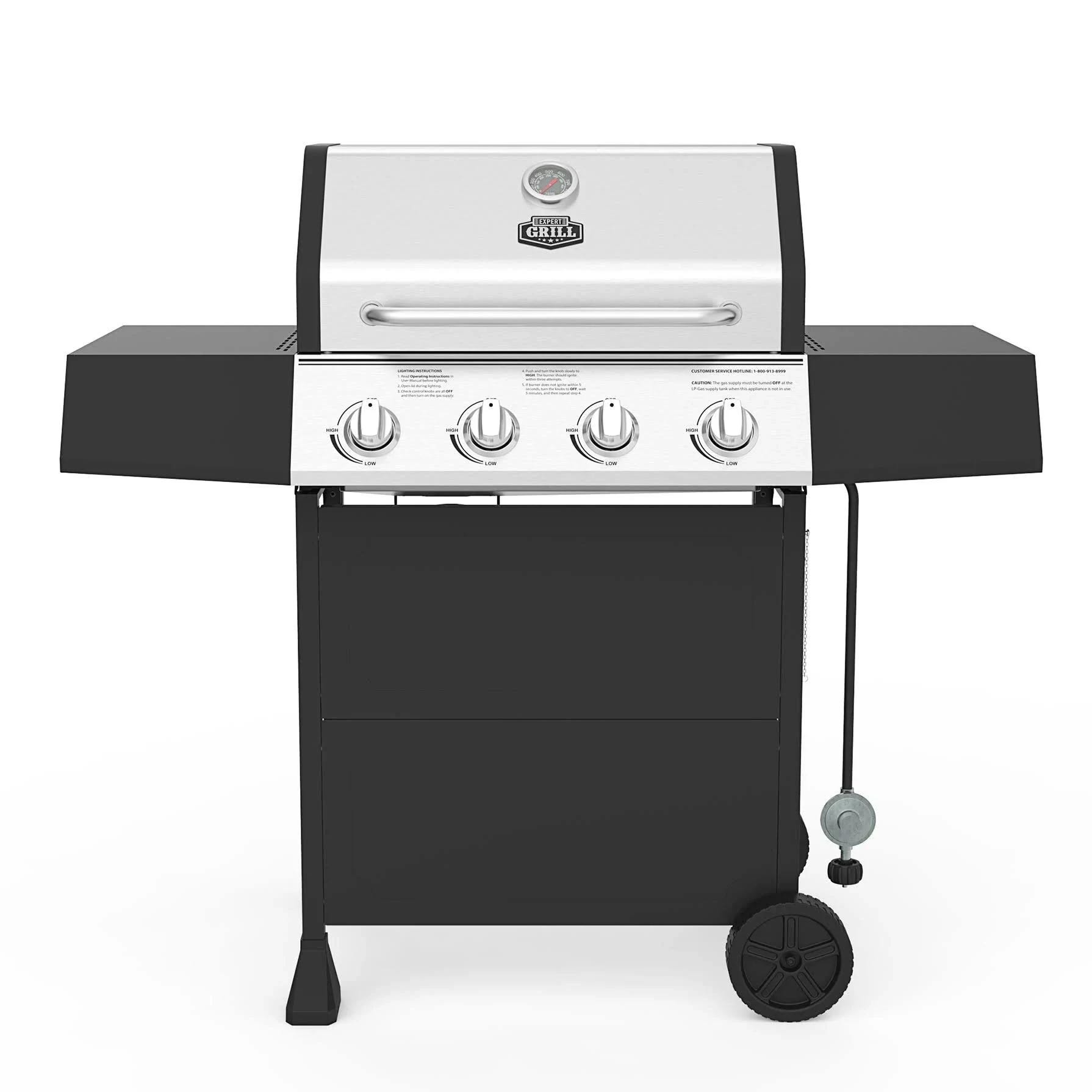 Expert Grill 4 Burner Propane Gas Grill - Extra Large and Durable Outdoor Cooking Solution | Image