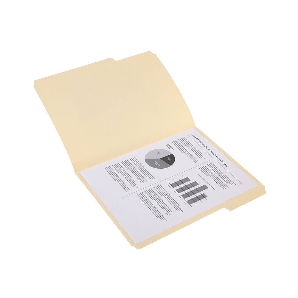 Staples Manila File Folders: Organize Your Files Efficiently | Image