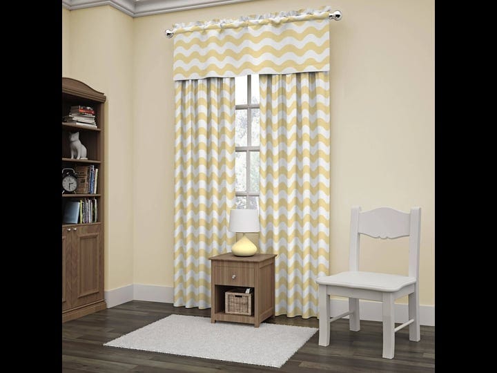 eclipse-yellow-my-scene-thermaback-blackout-wavy-chevron-curtain-panel-1