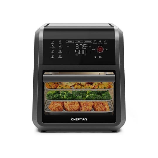 chefman-air-fryer-oven-12-quart-6-in-1-multi-function-digital-timer-and-touchscreen-black-1