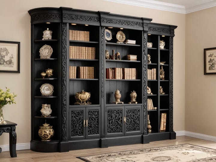 Black-Wood-Bookcases-2