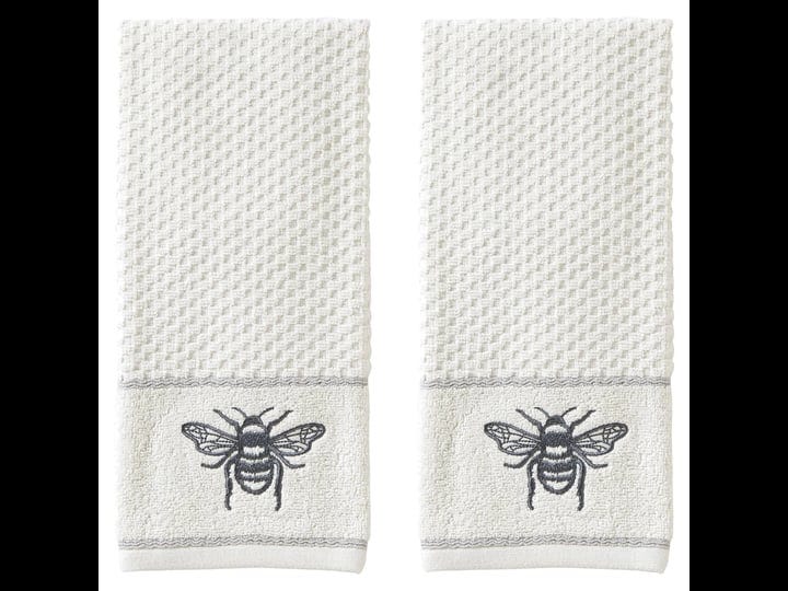 skl-home-farmhouse-bee-hand-towel-set-white-1
