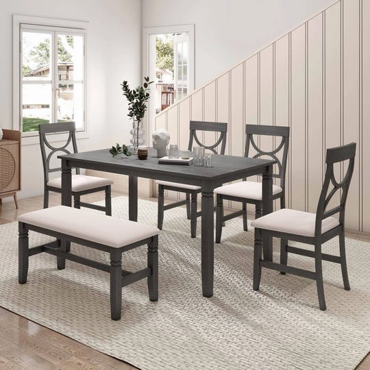merax-6-piece-wood-dining-table-set-with-upholstered-bench-and-4-chairs-farmhouse-style-kitchen-furn-1
