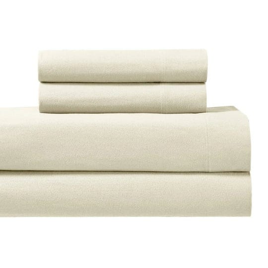 heavyweight-flannel-sheet-4-piece-set-queen-ivory-1