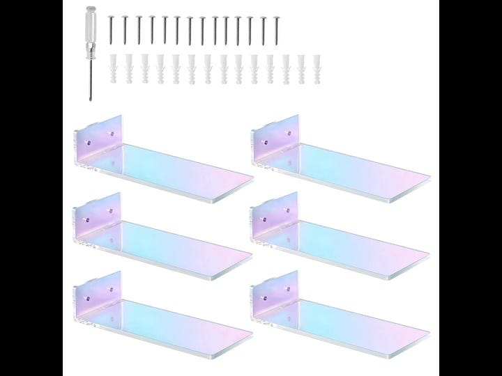 stahmfover-6-pack-large-rainbow-acrylic-floating-shoe-shelves-to-display-collectible-shoes-and-sneak-1