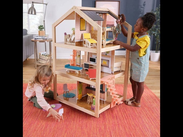 kids-kidkraft-so-stylish-mansion-dollhouse-in-boho-naturals-modern-ez-kraft-assembly-1