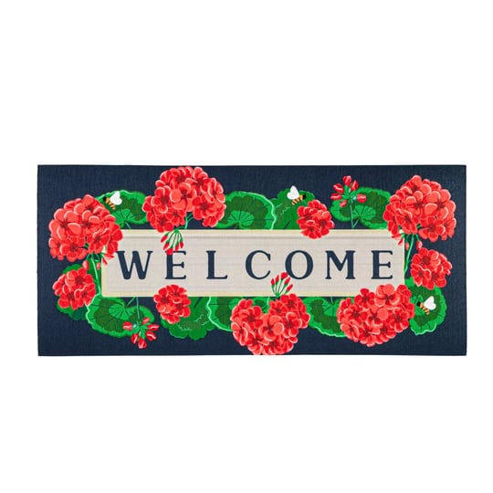 evergreen-geraniums-welcome-textured-sassafras-switch-mat-10x22-inches-1