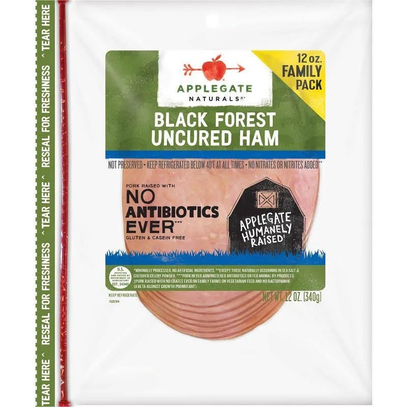 Fully Cooked, No Nitrates or Nitrites Ham, Gluten-Free, Humanely Raised | Image