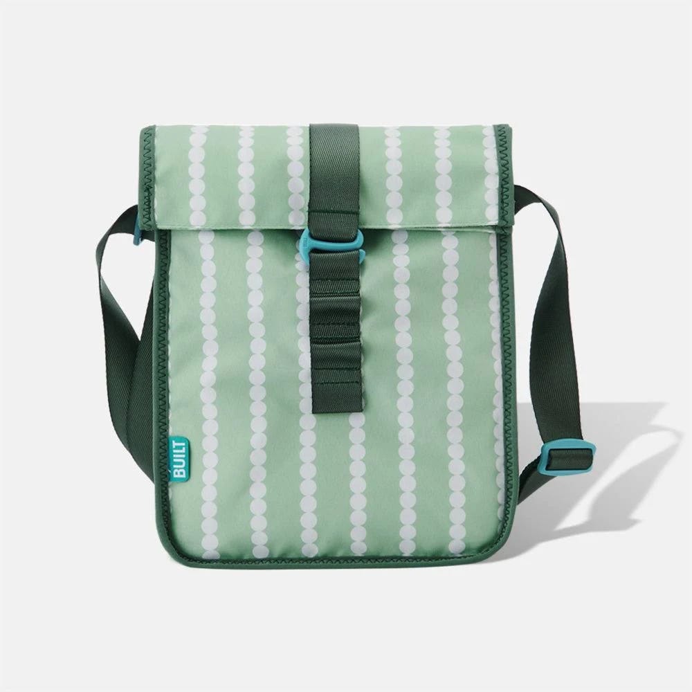 Crosstown Sea Glass Stripe Lunch Bag | Image