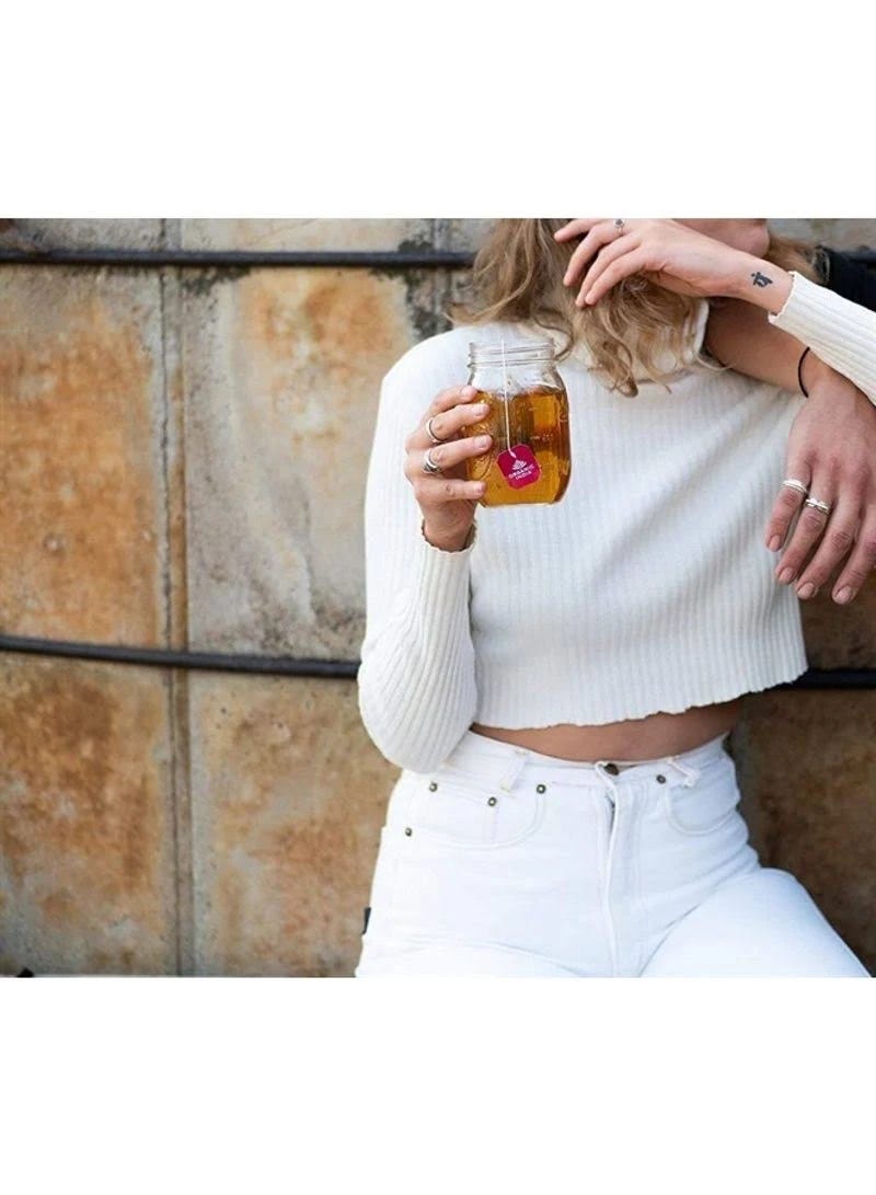 Organic India Tulsi Chai Masala Tea: Holy Basil and Black Tea Blend with Chai Spices | Image