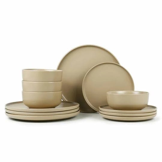 mainstays-alessandra-brown-12-piece-stoneware-dinnerware-set-1