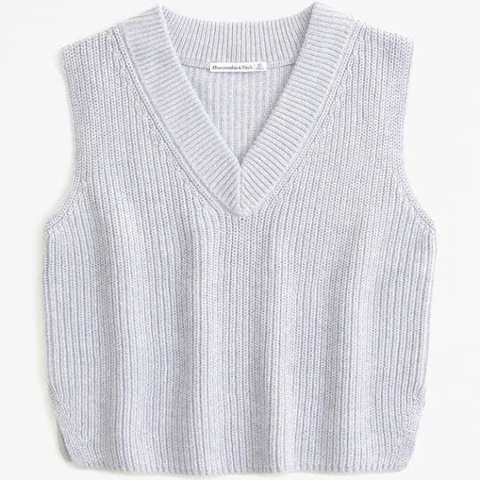 womens-v-neck-sweater-vest-in-light-gray-size-xxs-abercrombie-fitch-1