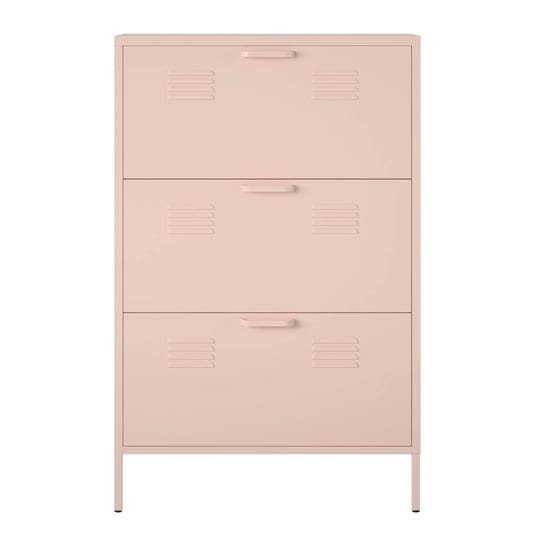 realrooms-shadwick-3-door-locker-style-metal-shoe-storage-cabinet-pink-1