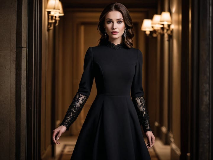 Black-Dress-With-Sleeves-4