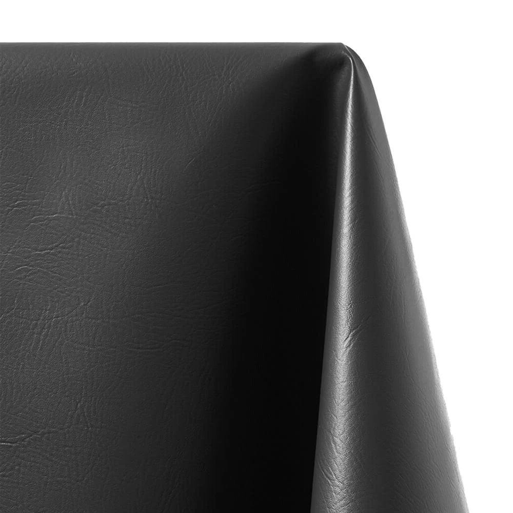 Ottertex Black Vinyl Fabric Faux Leather Upholstery | Image