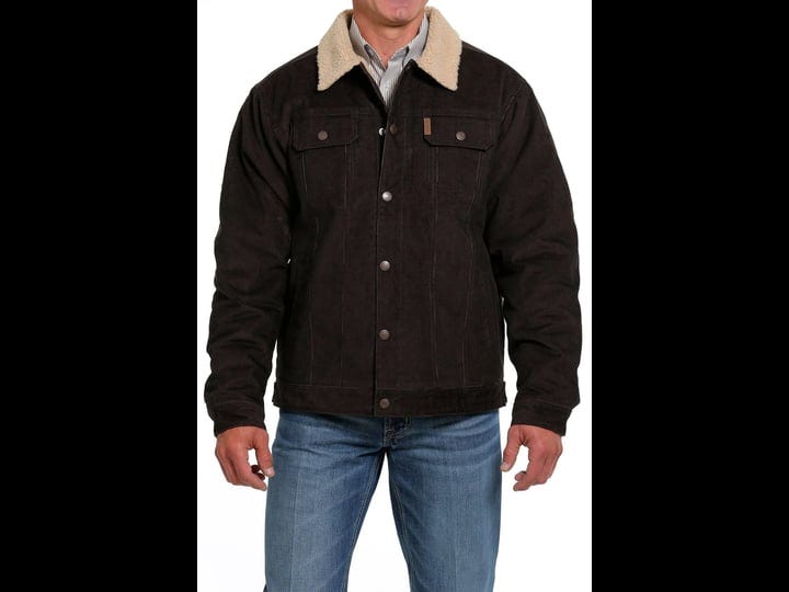 cinch-mens-brown-corduroy-sherpa-lined-trucker-jacket-1