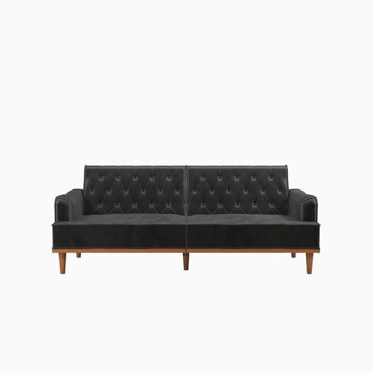 mr-kate-stella-vintage-convertible-sofa-bed-futon-dark-gray-velvet-1