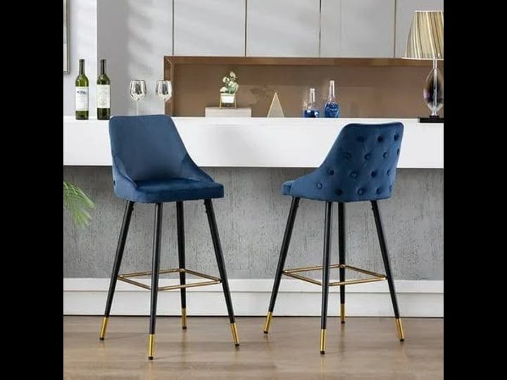 duhome-elegant-lifestyle-velvet-bar-stools-with-back-set-of-2-modern-tufted-bar-chair-barstools-for--1