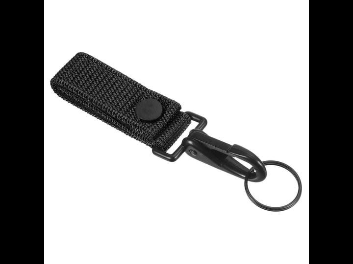unique-bargains-belt-keeper-key-ring-nylon-webbing-strap-hanging-gear-buckle-with-snap-key-holder-bl-1