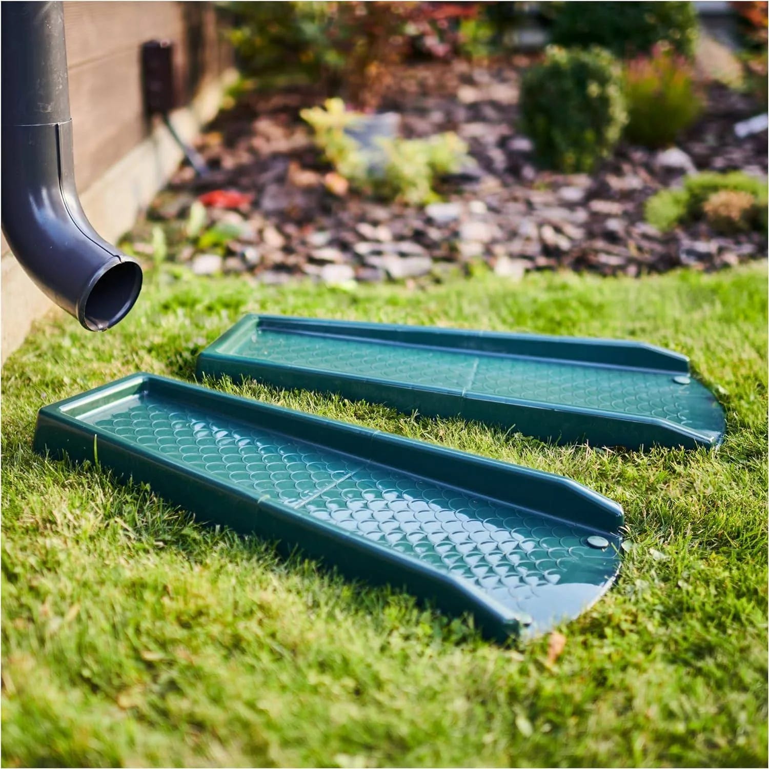 Stackable Downspout Diverter Pack for Gutter Protection | Image