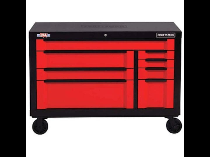 craftsman-3000-series-54-in-w-x-37-in-h-8-drawer-steel-rolling-tool-cabinet-red-cmst25480rb-1