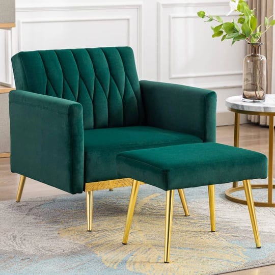 modern-velvet-single-sofa-chair-with-ottoman-accent-living-room-chair-1