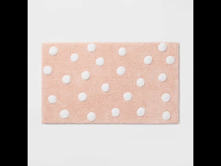 pillowfort-polka-dot-pink-bath-rug-target-1