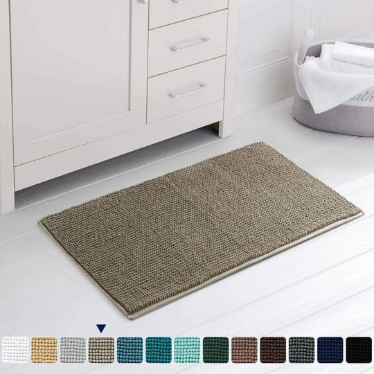 subrtex-chenille-bathroom-rugs-soft-super-water-absorbing-shower-mats-16x24-taupe-brown-1