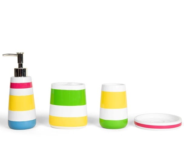 hermosa-collection-colorful-striped-four-piece-kids-baby-bathroom-fun-accessories-setmulticolor-acce-1