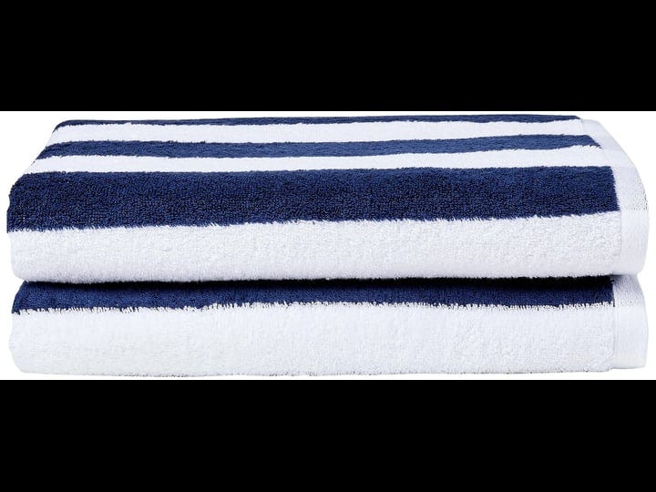 amazon-basics-cabana-stripe-beach-towel-pack-of-4-navy-blue-1