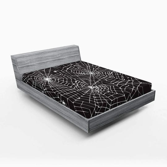 lunarable-spiderweb-fitted-sheet-greyscale-halloween-style-web-design-composition-scary-themes-print-1