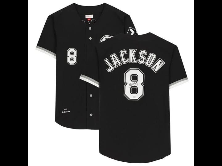 bo-jackson-chicago-white-sox-autographed-black-mitchell-ness-authentic-jersey-1