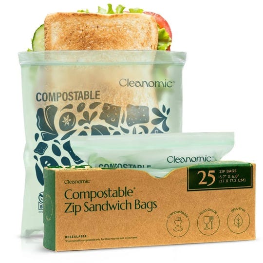 cleanomic-compostable-sandwich-size-food-storage-bags-25-eco-zip-freezer-and-leak-proof-also-availab-1