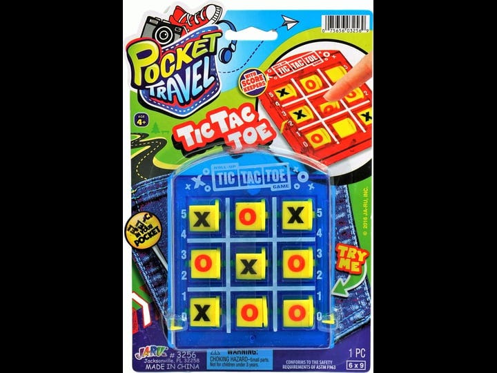 tic-tac-toe-travel-portable-pocket-board-games-pack-of-1-by-jaru-assortment-of-classic-toys-party-fa-1